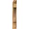 Ekena Millwork Balboa Arts & Crafts Smooth Outlooker, Western Red Cedar, 5 1/2"W x 30"D x 36"H OUT06X30X36BOA03SWR - alternate 3